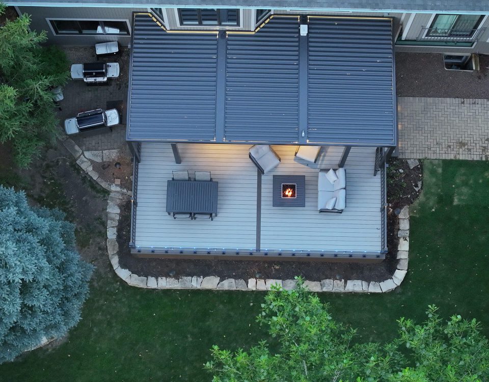 deck built in Naperville IL by Wolf Spirit Deck