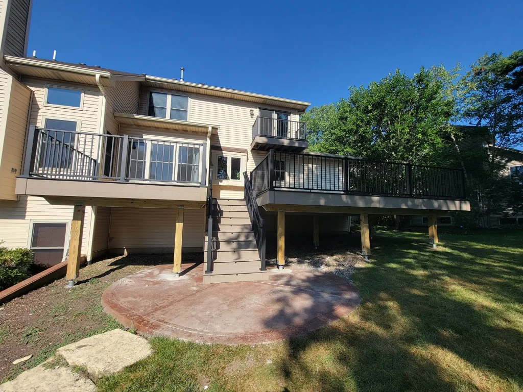 Recent Deck Project In Yorkville, IL