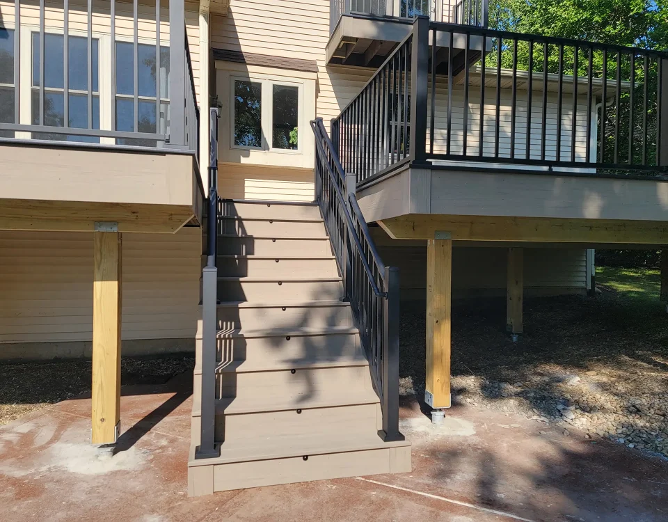 Recent Deck Project In Yorkville, IL