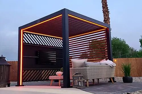 Motorized Louvered Pergola