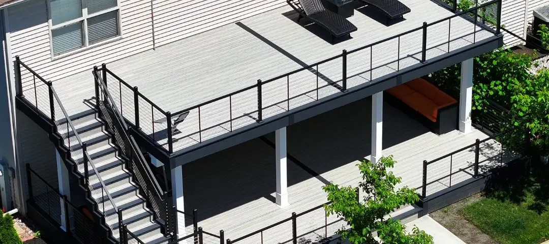 composite deck built in Naperville