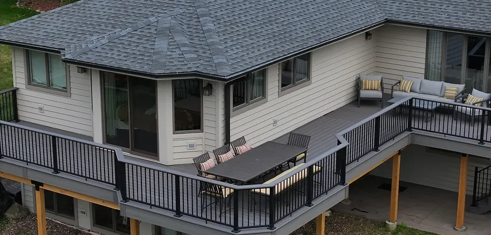 composite deck built in Naperville IL