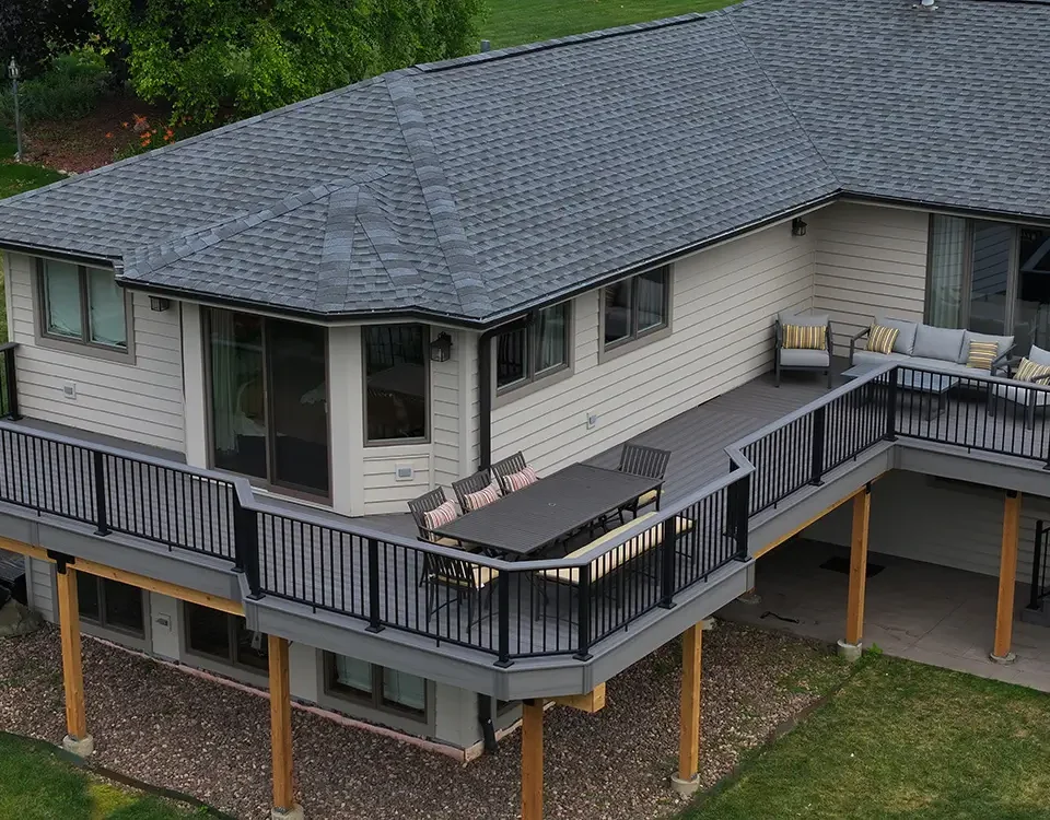 composite deck built in Naperville IL